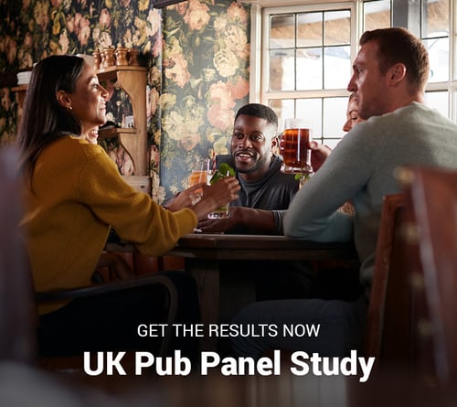 group of friends at a pub
