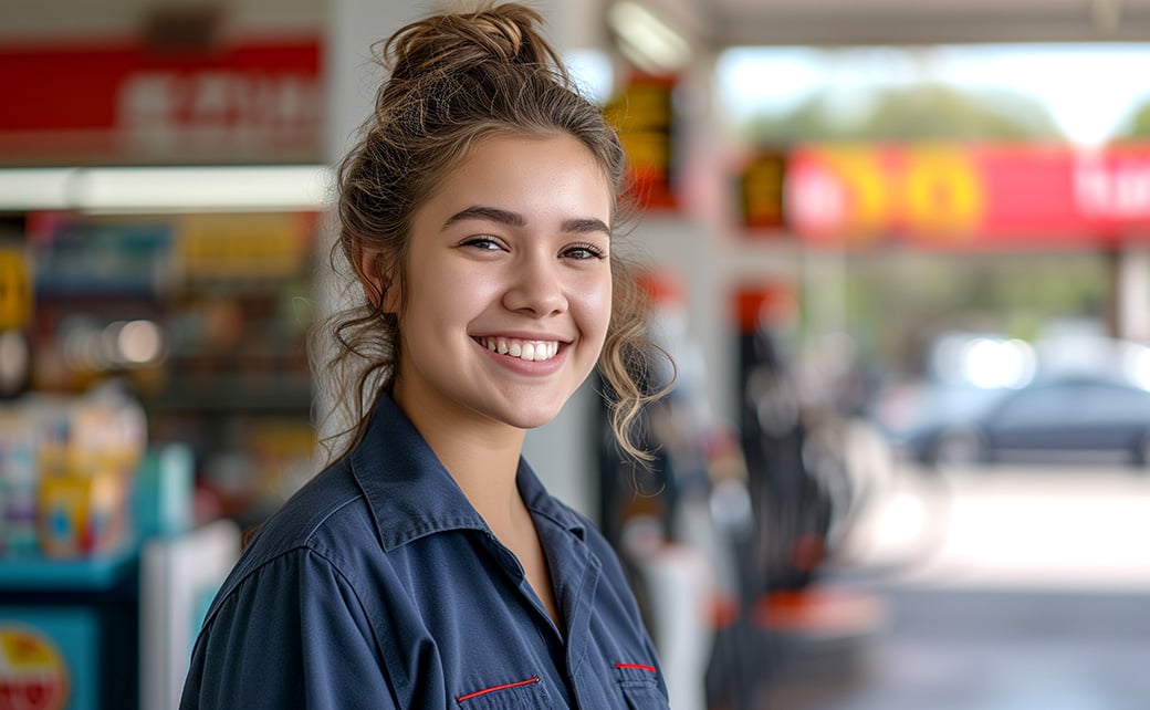gas station attendant